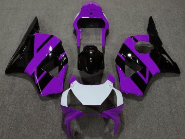 Carénages Moto Honda CBR954RR 2002-2003 - Violet Blanc Noir Brillant OEM Style Vendre