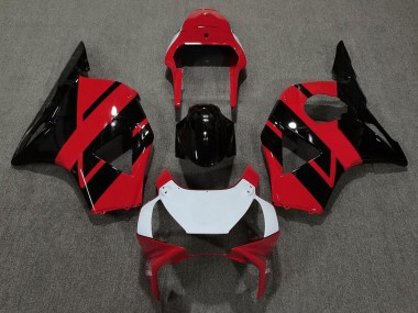 Carénages Moto Honda CBR954RR 2002-2003 - Rouge Blanc Noir Brillant OEM Style Vendre