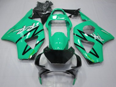 Carénages Moto Honda CBR954RR 2002-2003 - Bleu Sarcelle Noir Brillant Vendre