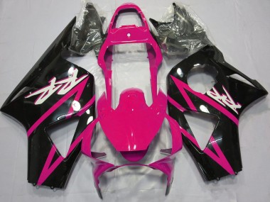Carénages Moto Honda CBR954RR 2002-2003 - Rose Noir Brillant Vendre