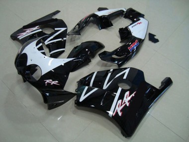 Carénages Moto Honda CBR250RR 1990-1998 - Blanc Noir Brillant HRC Vendre