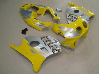 Carénages Moto Honda CBR250RR 1990-1998 - Argent Jaune Vendre