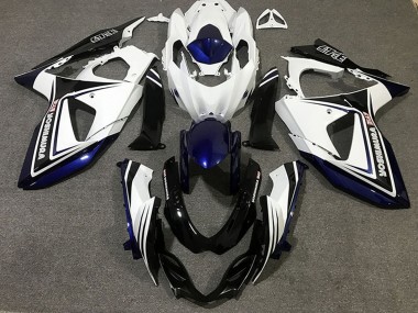 Carénages Moto Suzuki GSXR 1000 2009-2016 - Bleu Blanc Noir Vendre