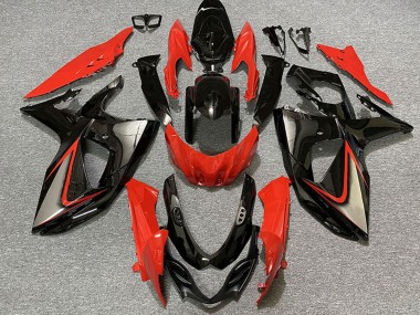 Carénages Moto Suzuki GSXR 1000 2009-2016 - Rouge Noir Vendre