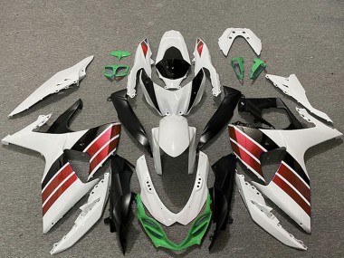 Carénages Moto Suzuki GSXR 1000 2009-2016 - Blanc Rouge Vert Noir Vendre