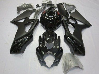 Carénages Moto Suzuki GSXR 1000 2007-2008 - Noir Brillant Noir Mat Vendre