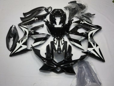 Carénages Moto Suzuki GSXR 1000 2009-2016 - Blanc Noir Vendre