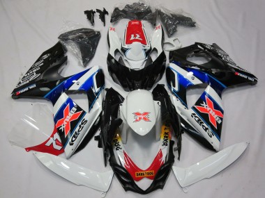 Carénages Moto Suzuki GSXR 1000 2009-2016 - Blanc Bleu Rouge Noir X Vendre
