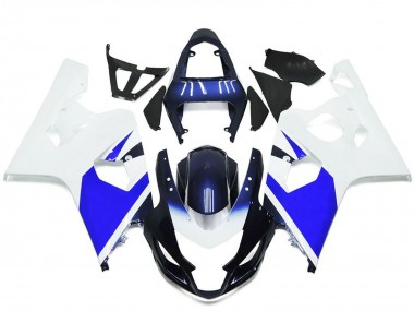 Carénages Moto Suzuki GSXR 600 / GSXR 750 2004-2005 - Blanc Bleu Vendre