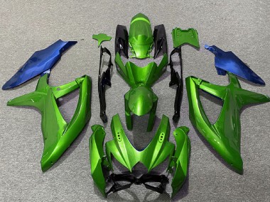 Carénages Moto Suzuki GSXR 600 / GSXR 750 2008-2010 - Vert Bleu Vendre