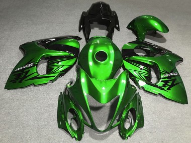 Carénage Moto Suzuki GSXR 1300 2008-2020 - Vert Brillant Noir Vendre