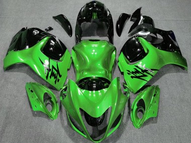 Carénages Moto Suzuki GSXR 1300 2008-2020 - Vert Brillant Noir Vendre