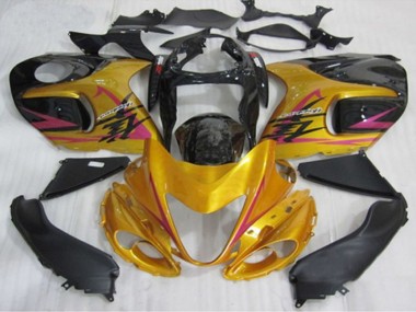 Carénages Moto Suzuki GSXR 1300 2008-2020 - Or Noir Vendre