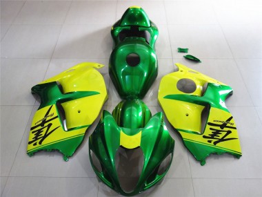 Carénages Moto Suzuki GSXR 1300 1996-2007 - Vert Jaune Vendre