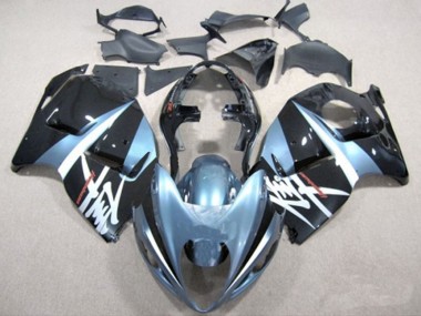 Carénages Moto Suzuki GSXR 1300 1996-2007 - Bleu Clair Noir Vendre