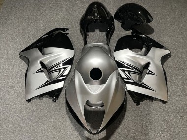 Carénages Moto Suzuki GSXR 1300 1996-2007 - Argent Noir Vendre