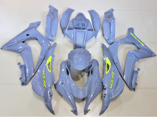 Carénages Moto Kawasaki ZX10R 2016-2020 - Bleu Clair Jaune