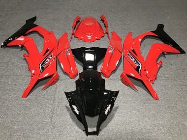 Carénages Moto Kawasaki ZX10R 2011-2015 - Rouge Noir Brillant Vendre