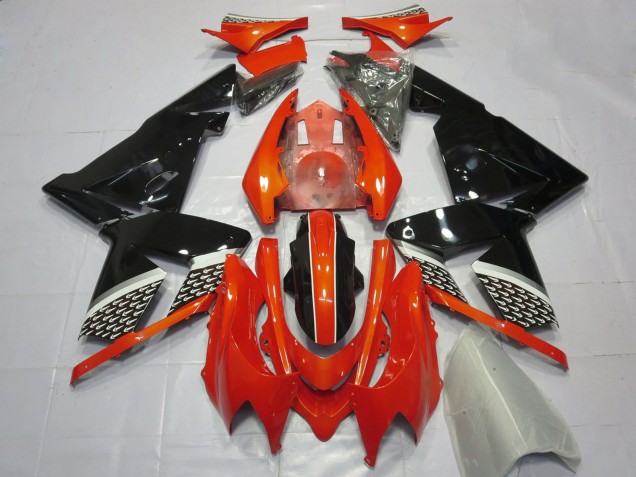 Carénages Moto Kawasaki ZX10R 2004-2005 - Rouge Noir