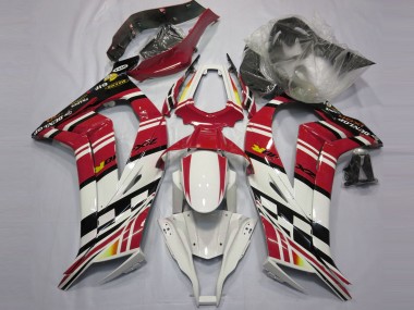Carénages Moto Kawasaki ZX10R 2011-2015 - Rouge Noir Blanc Jaune Vendre