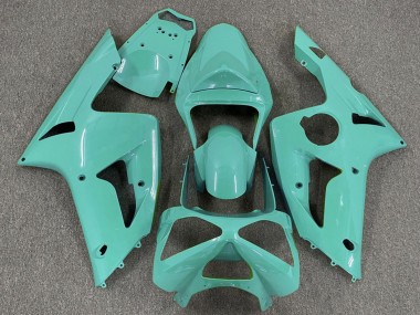 Carénages Moto Kawasaki ZX6R 2003-2004 - Cyan Vendre