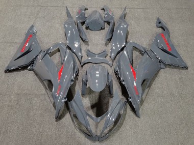 Carénages Moto Kawasaki ZX6R 2013-2018 - Nardo Gris Rouge Vendre