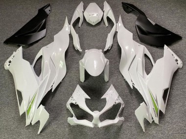 Carénages Moto Kawasaki ZX6R 2019-2022 - Blanc Vert Perle Vendre