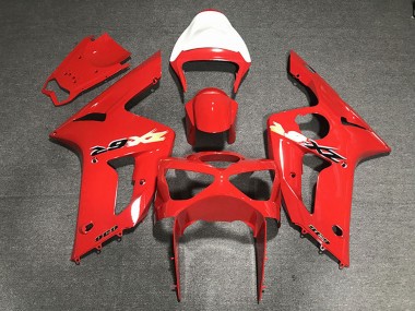 Carénages Moto Kawasaki ZX6R 2003-2004 - Rouge 636 Vendre