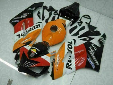 Carénages Moto Honda CBR1000RR 2004-2005 - Orange Blanc Rouge Noir Repsol Vendre