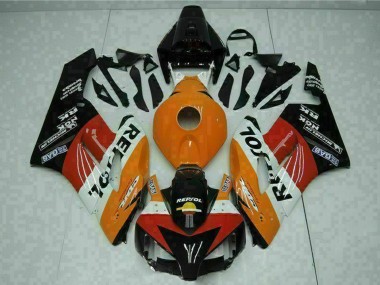 Carénages Moto Honda CBR1000RR 2004-2005 - Orange Blanc Rouge Noir Repsol Vendre
