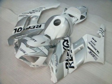 Carénage Moto Honda CBR1000RR 2004-2005 - Blanc Argent Noir Repsol Vendre