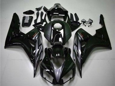 Carénages Moto Honda CBR1000RR 2004-2005 - Noir Brillant Gris Vendre