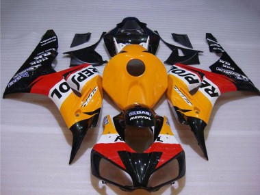 Kits Carénage Moto ABS Honda CBR1000RR 2004-2005 - Orange Blanc Rouge Noir Brillant Repsol Vendre
