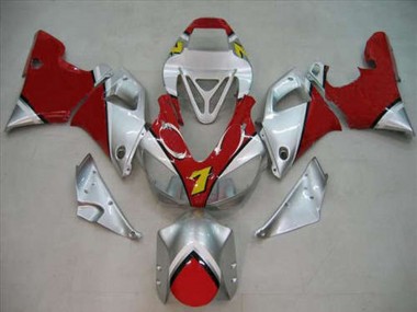 Carénages Moto Yamaha R1 1998-1999 - Argent Rouge Jaune 7 Vendre