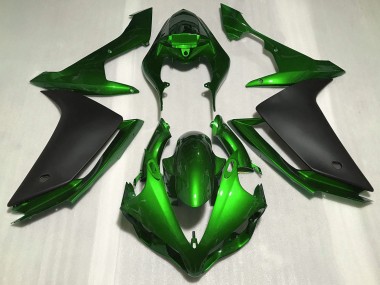Carénages Moto Yamaha R1 2007-2008 - Vert Noir Mat Vendre
