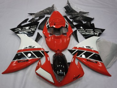 Carénages Moto Yamaha R1 2012-2014 - Rouge Blanc Noir Brillant Vendre