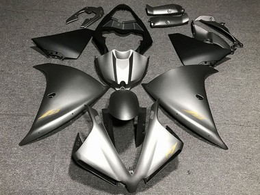 Carénages Moto Yamaha R1 2012-2014 - Gris Mat Or Décalque Vendre