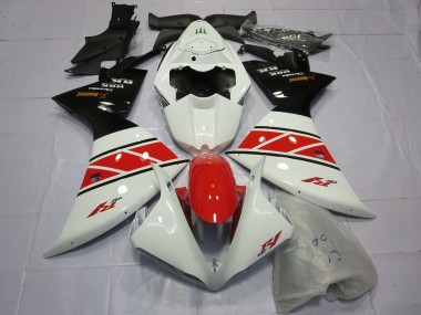 Carénages Moto Yamaha R1 2012-2014 - Blanc Rouge Noir Vendre