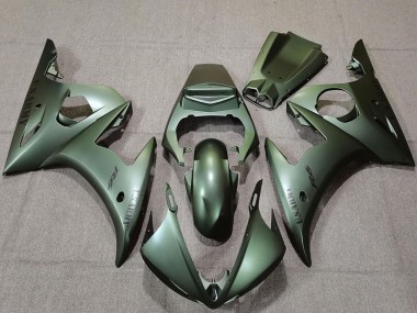 Carénages Moto Yamaha R6 2003-2004 - Vert Armée Vendre