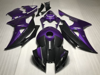 Carénages Moto Yamaha R6 2008-2016 - Violet Fibre de Carbone Style Vendre