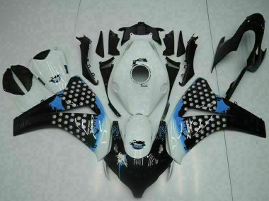 Carénage Moto Honda CBR1000RR 2008-2011 - Blanc Bleu Noir Brillant Vendre