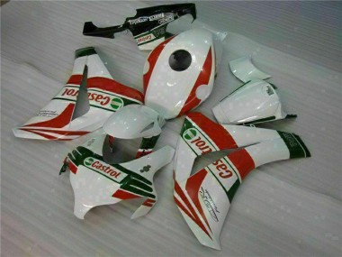 Carénages Moto Honda CBR1000RR 2008-2011 - Blanc Rouge Vert Castrol Vendre