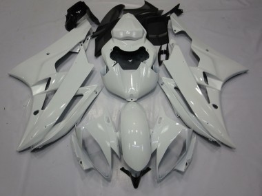 Carénages Moto Yamaha R6 2006-2007 - Blanc Brillant Vendre
