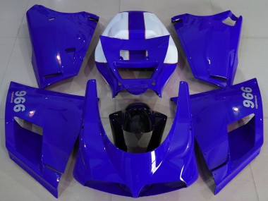 Carénages Moto Ducati 996 1993-2005 - Bleu Noir Vendre