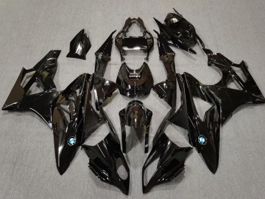 Carénages Moto BMW S1000RR 2009-2014 - Noir Brillant Vendre