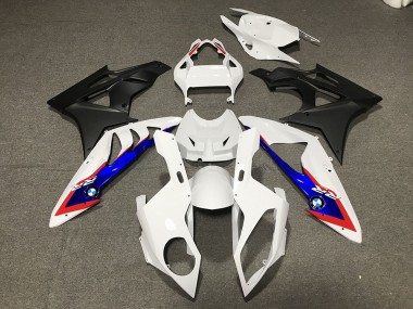 Carénages Moto BMW S1000RR 2009-2014 - Blanc Rouge Bleu Noir Mat Vendre