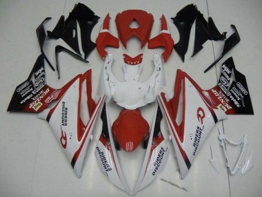 Carénage Moto Triumph Daytona 675 2013-2016 - Blanc Rouge Noir Brillant Vendre