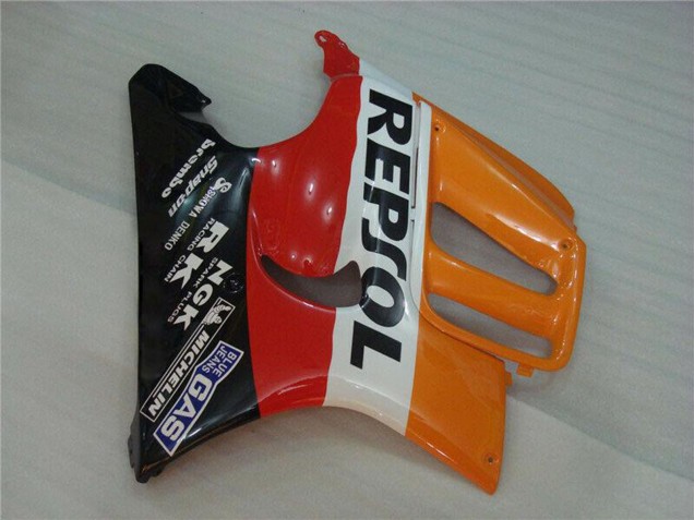 Carénages Moto Honda CBR600 F3 1995-1996 - Orange Blanc Rouge Noir Brillant Repsol