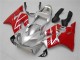 Kits Carénages Moto Honda CBR600 F4i 2001-2003 - Argent Rouge