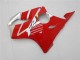Kits Carénages Moto Honda CBR600 F4i 2001-2003 - Argent Rouge